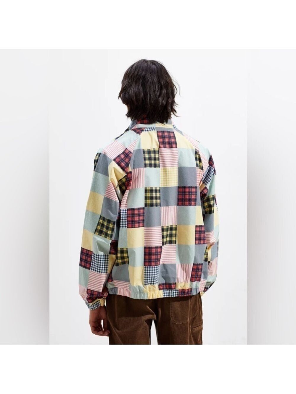 Urban Outfitters UO Madras Print Track Jacket - Picture 5 of 16